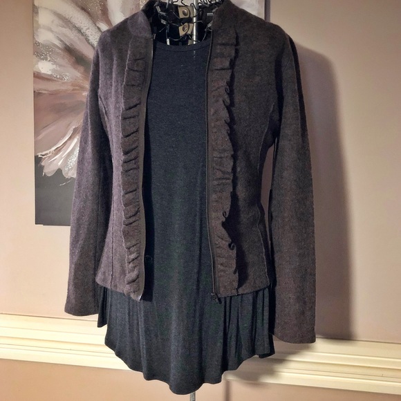 Willi Smith Jackets & Blazers - (NWT) Willi Smith | Ruffle Zippered Blazer